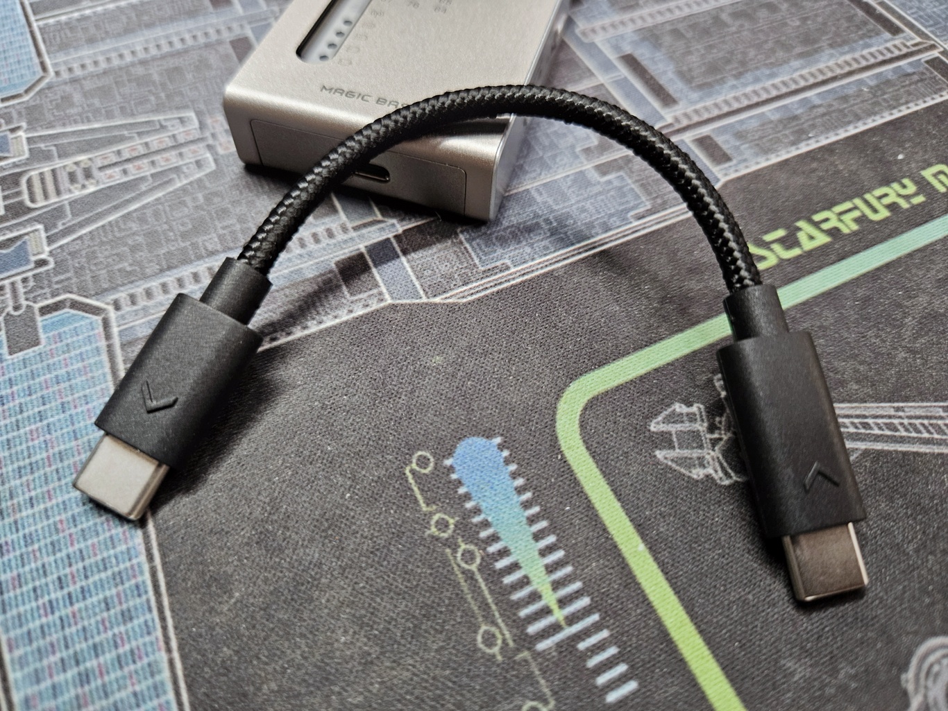 RR11 Custom USBC Cable for desktop DAC